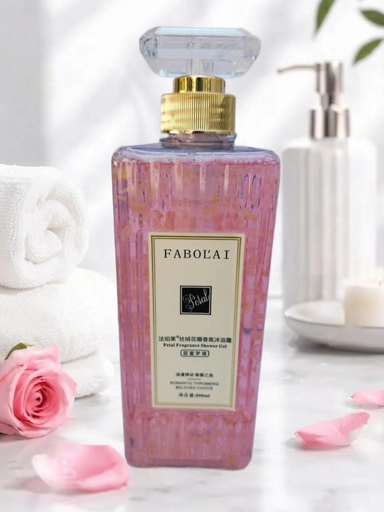 FABOL'AI 800мл, ароматный гель-скраб для душа - Rich Fragrance - 