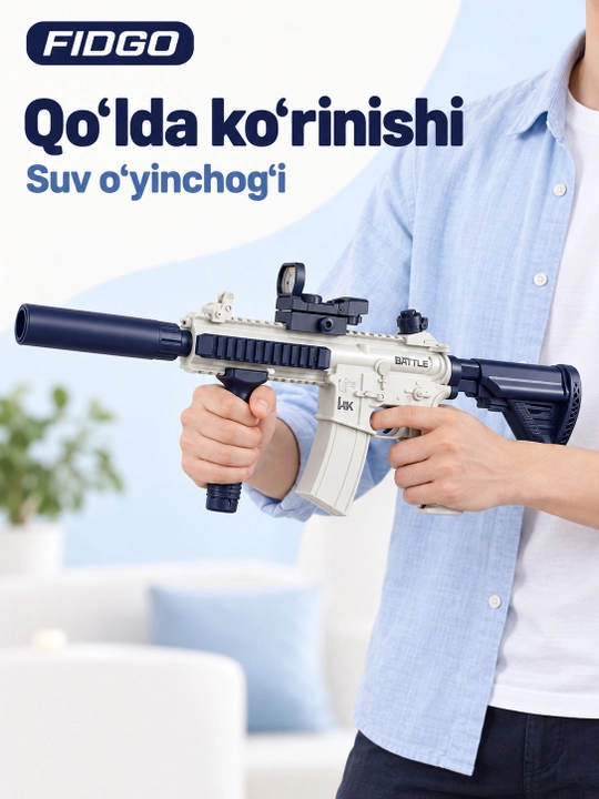 FIDGO akkumulyatorli elektr suv to‘pponchasi