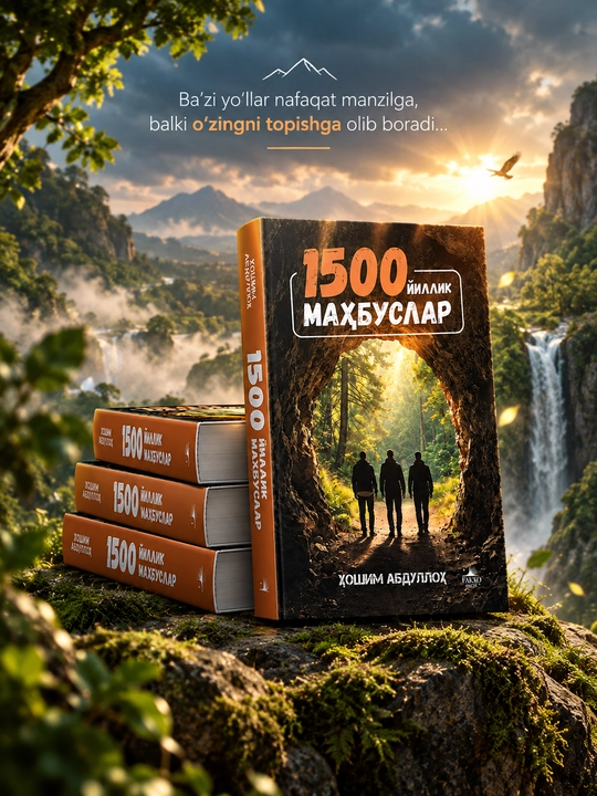 1500 yillik mahbuslar kitobi — Hoshim Abdulloh, ilmiy-fantastik badiiy roman - 