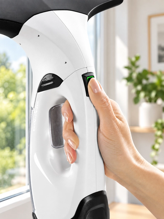 KARCHER WV 2 Plus - быстро и без следов гладкие поверхности стекла, зеркала, кафеля и т.д.