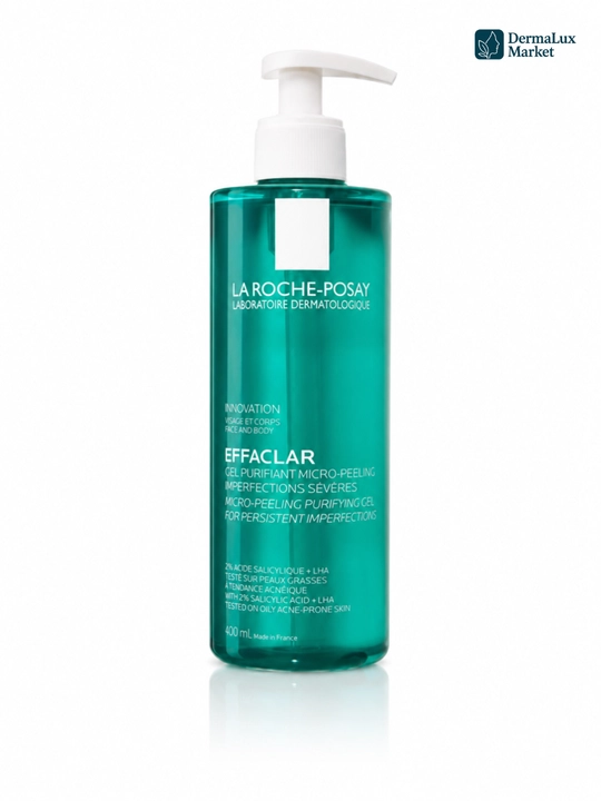 Yuz va tana uchun tozalovchi gel Micro-Peeling, yuz uchun umivalka yuz yuvish geli 400 ml