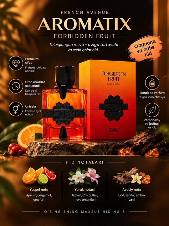 Aromatix X French Avenue Forbidden Fruit — 100 ml - 