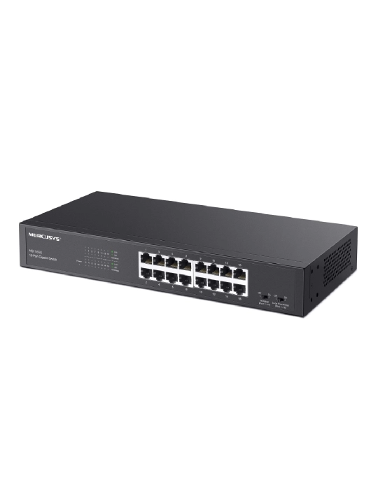 Коммутатор MS116GS, 16×Gigabit RJ45
