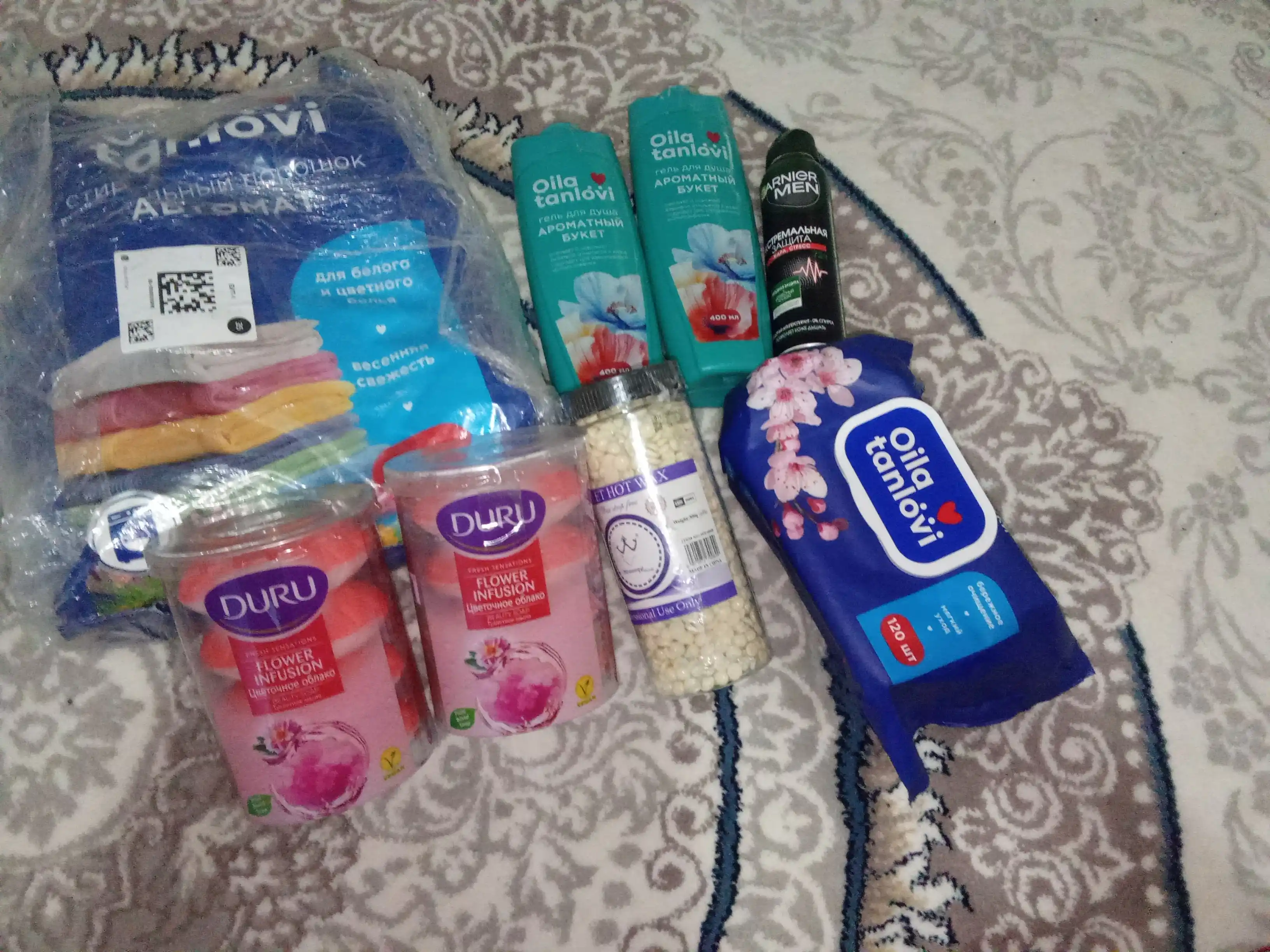 Sovun Duru Fresh Sensations Gul buluti, 4 dona, 400 gr