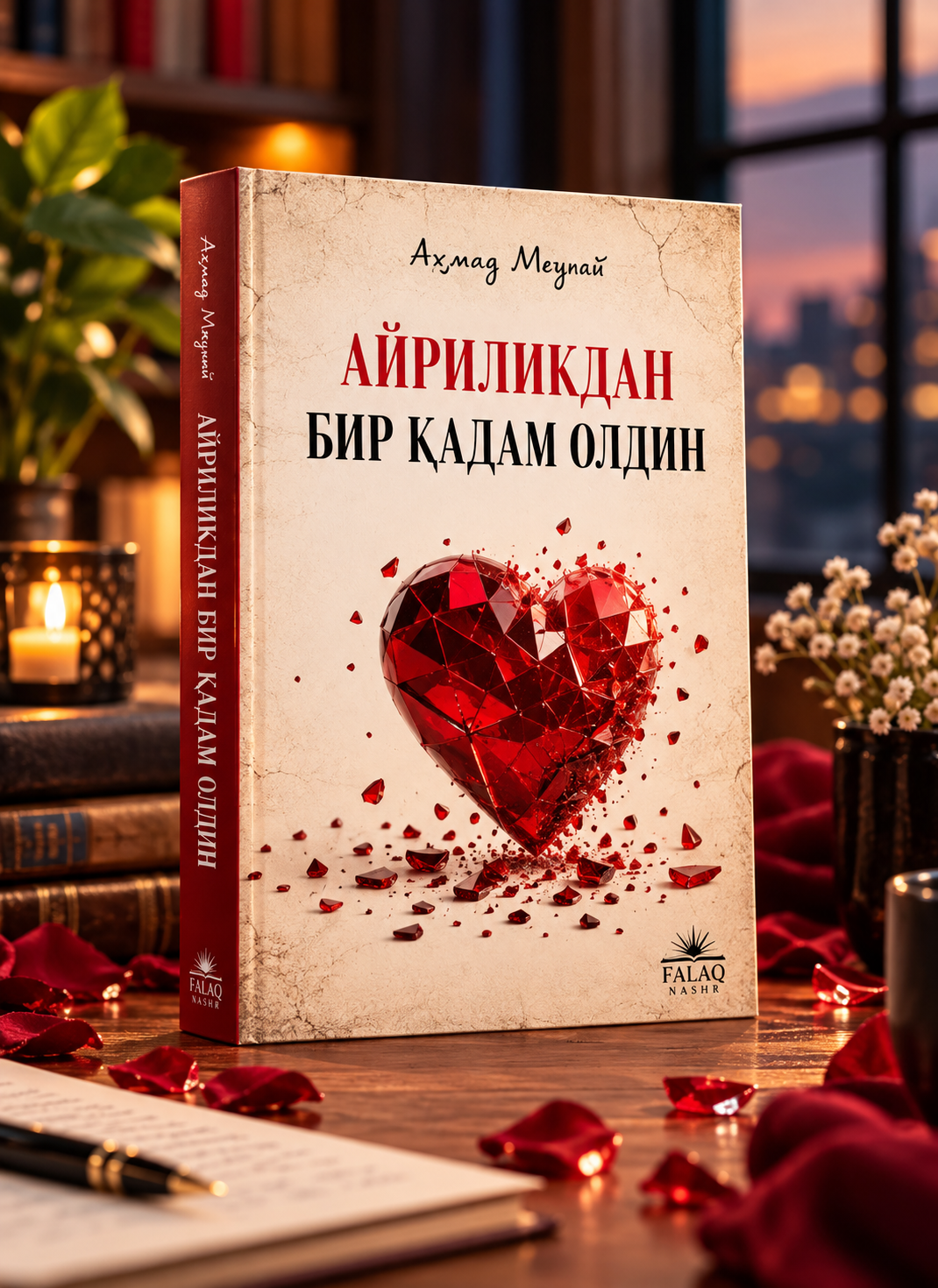 Айрилиқдан бир қадам, Ahmad Mehzay, роман о любви и отношениях