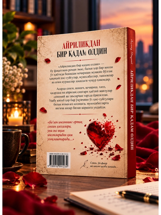 Айрилиқдан бир қадам, Ahmad Mehzay, роман о любви и отношениях