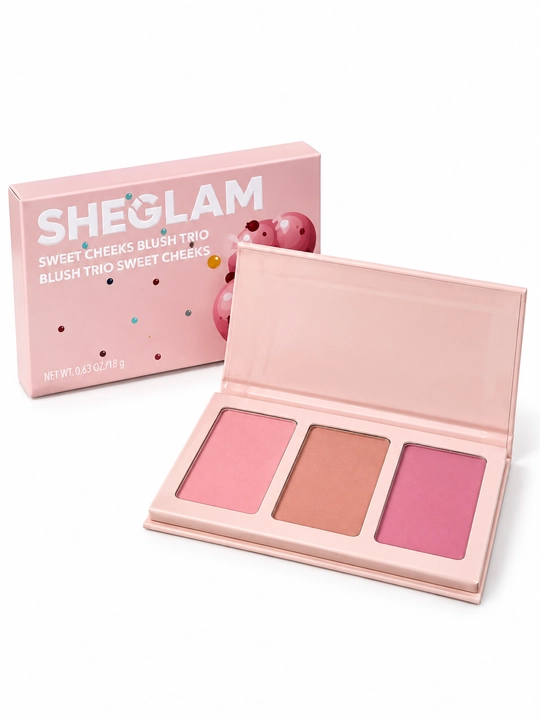Румяна-палетка SHEGLAM Sweet Cheeks Blush Trio - 