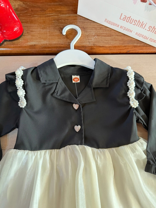 6 oylikdan 8 yoshgacha qizaloqlar uchun quzgi bayramona va kundalik ko‘ylak
