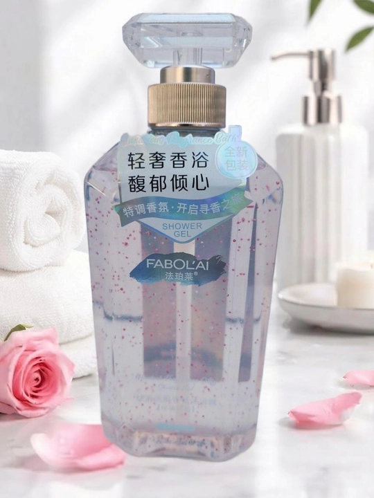 FABOL'AI 800мл, ароматный гель-скраб для душа - Rich Fragrance - 