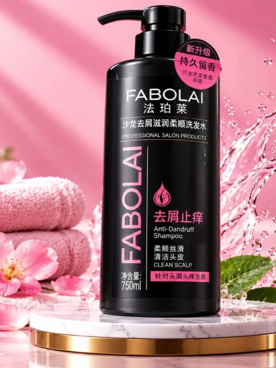 Shampun soch uchun - Keratinli, ayollar uchun, Kerasys Lovely Romantic, 600 ml - 