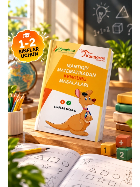 Mantiqiy matematikadan Kenguru masalalari — 1–2-sinflar uchun - 