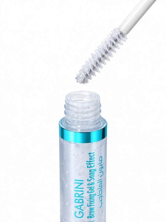 Гель для укладки бровей Gabrini Brow Fixing Gel & Soap Effect, фиксатор, бесцветный