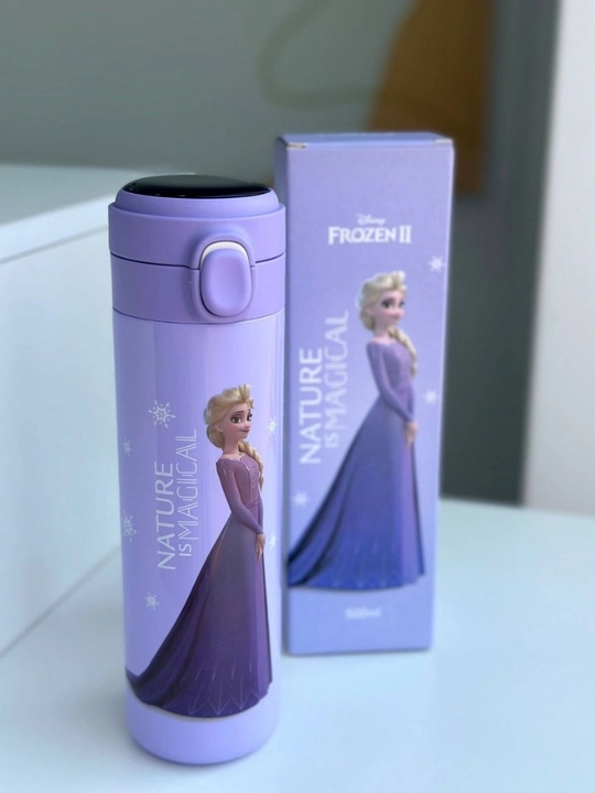 Qizlar uchun termos  Frozen (Muzlik yuragi), metall, 500 ml - 