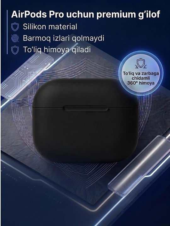 Чехол для AirPods pro 3, Футляр для AirPods pro  3 - 