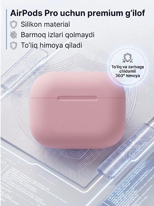 AirPods pro  3 uchun g'ilof, AirPods pro 3 uchun g'ilof - 
