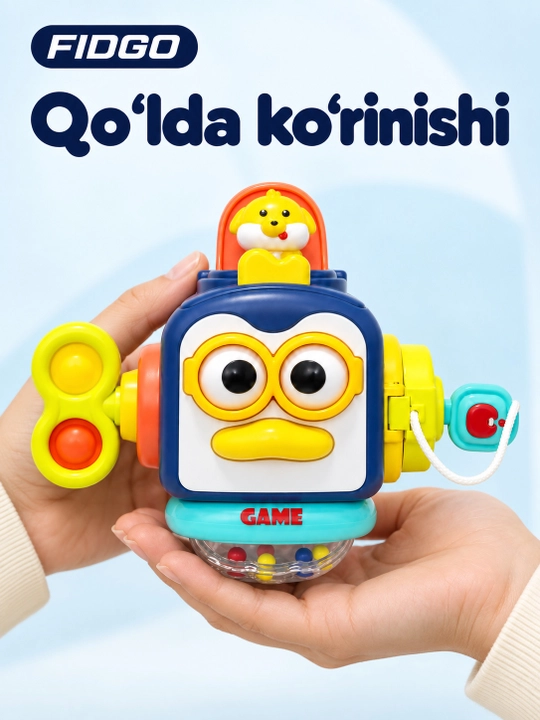 FIDGO bizibord, kub va uchburchak modellar