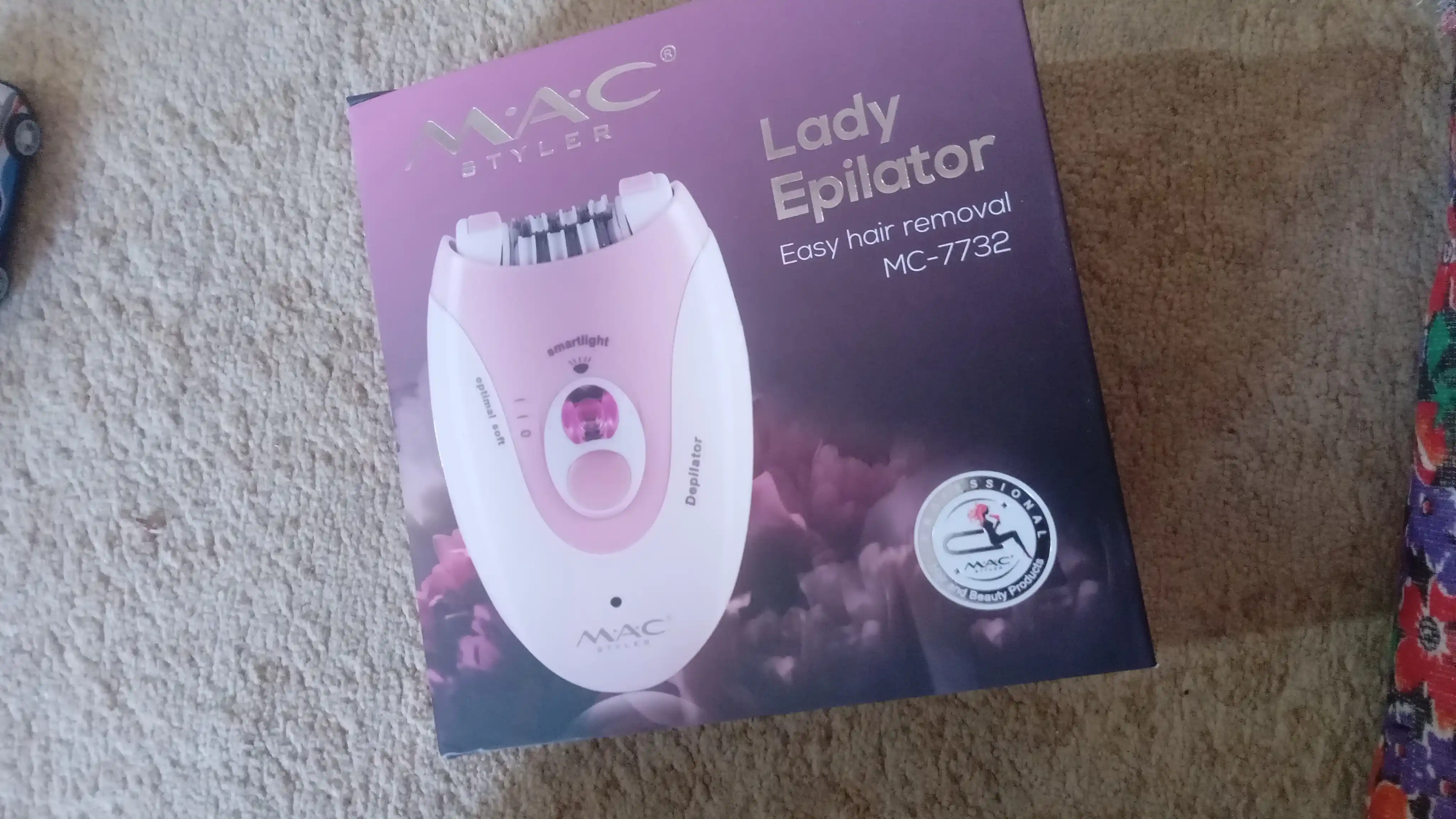 Epilyator simsiz MAC styler, ayollar uchun professional depilyator
