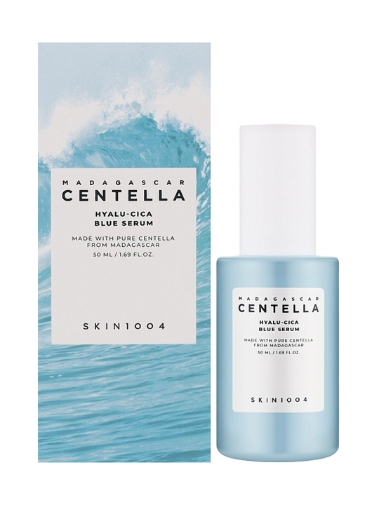 Namlovchi zardob SKIN1004 Madagascar Centella Hyalu-Cica Blue Serum 50ml - 