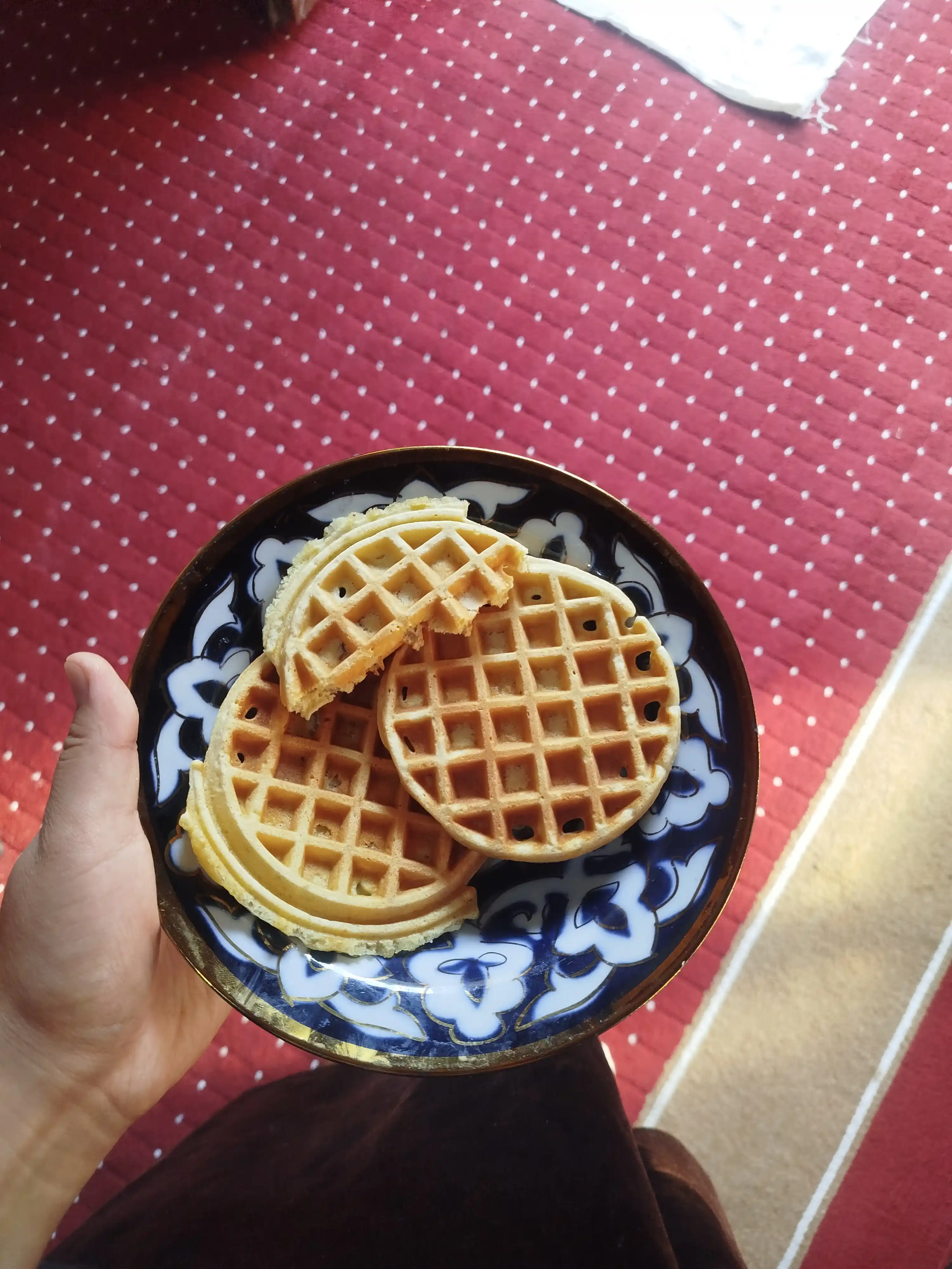 Mini vafelnitsa, Vena va Belgiya vafellari uchun, antiprigar qoplama bilan