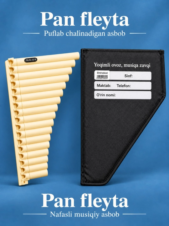 Pan-fleyta — puflama musiqa asbobi, fleyta - 