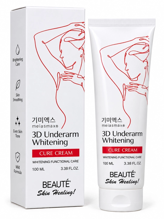 Отбеливающий крем для подмышек 3D Underarm Whitening, уход за кожей, 100 мл - 