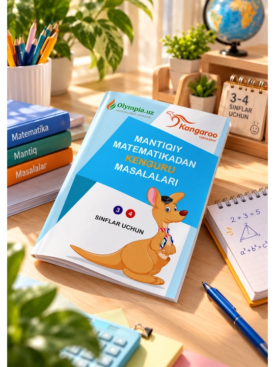 Mantiqiy matematikadan Kenguru masalalari — 3–4-sinflar uchun - 