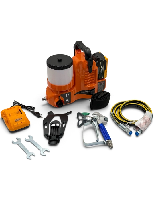 Ubay UB-16009 akkumulyatorli havosiz purkagich, 500 Vt, 21 V