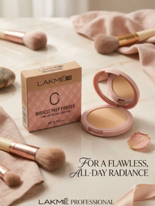 Пудра для лица LAKME Miracle Prep: идеальное матирование и надежная защита от солнца