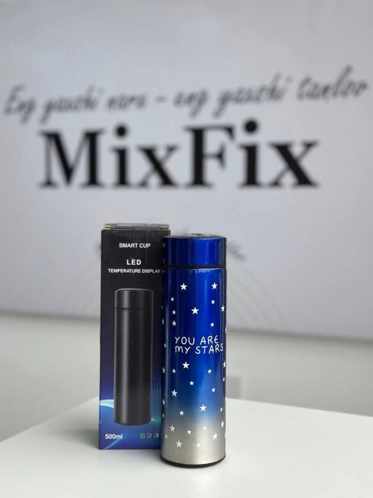 Умный термос с LED экраном и индикатором температуры, You Are My Stars, 500 мл - 