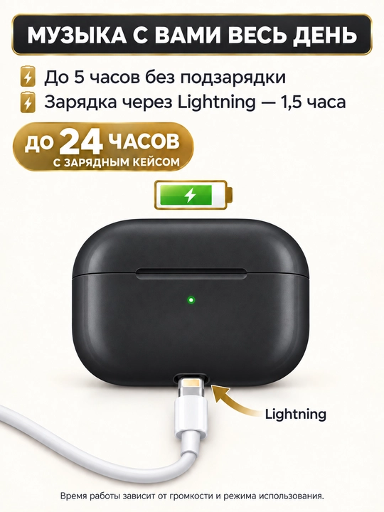 Simsiz quloqchinlar Pods3 Dubai, Bluetooth, iPhone va Android uchun