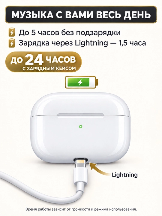 Simsiz quloqchinlar Pods3 Dubai, Bluetooth, iPhone va Android uchun