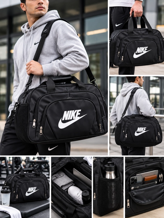 Erkaklar sport sumkasi, Nike uslubida kundalik foydalanish, va sport uchun