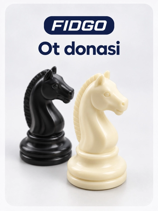 Magnitli shaxmat FIDGO, buklanadigan taxta bilan