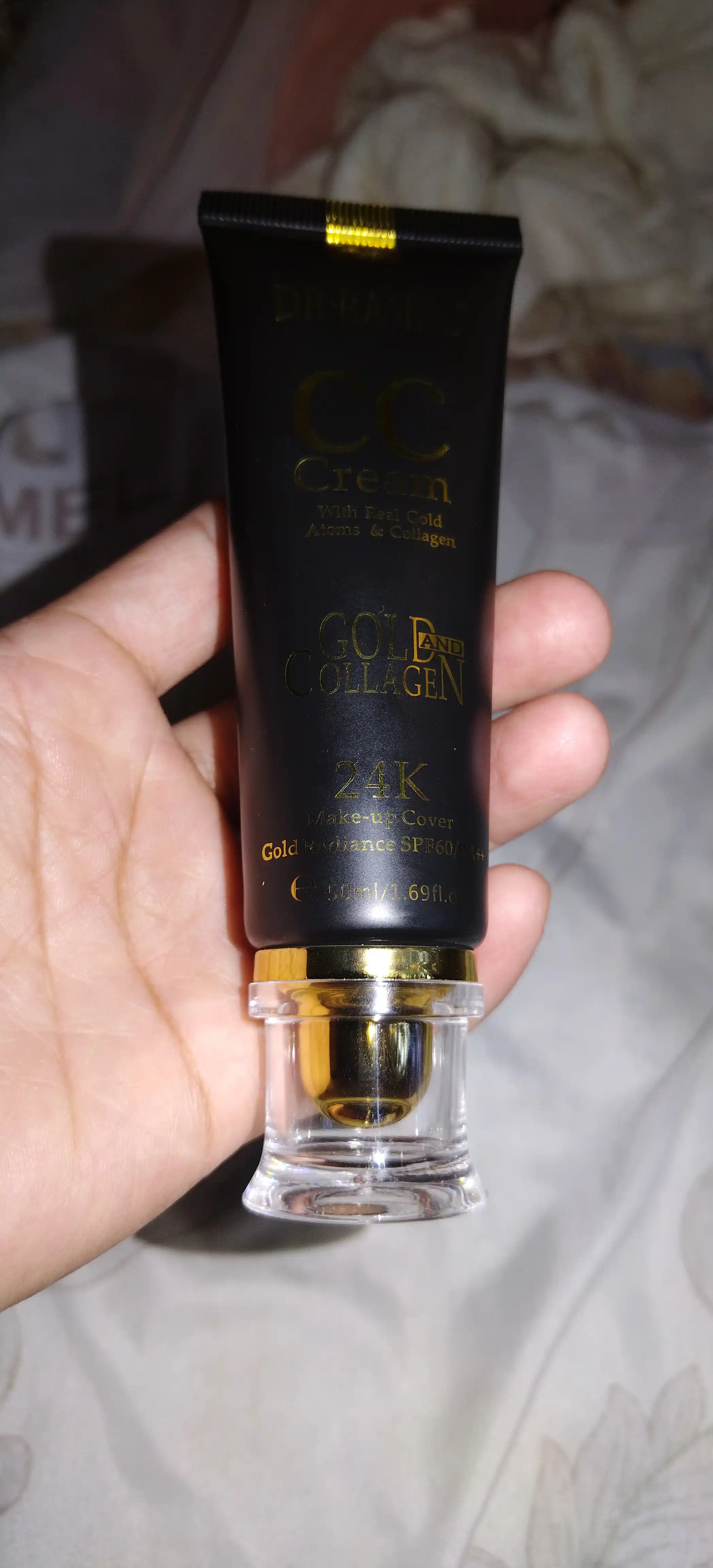 Тональный крем 24K Gold collagen CC Cream SPF60, Dr Rashel, 50 мл