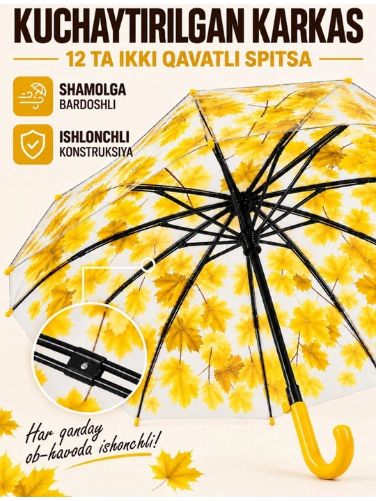Romantik mavsum uchun soyabon