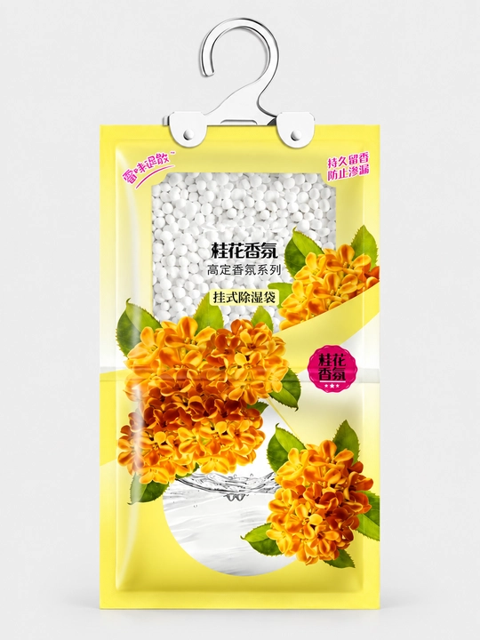Shkaf va garderob uchun osma namlik yutgich, nam yutuvchi paket, 100 g