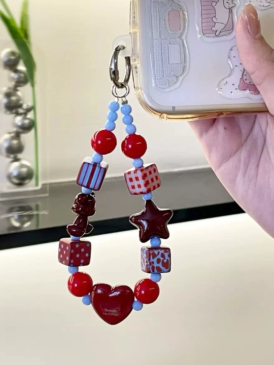 Telefon, sumka va kalitlar uchun brelok, Koreya uslubida