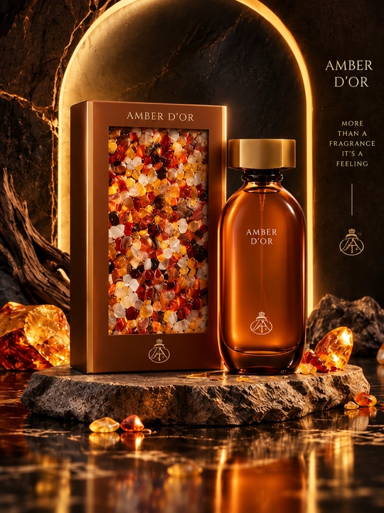 FRAGRANCE WORLD AMBER D’OR — 100 ml - 