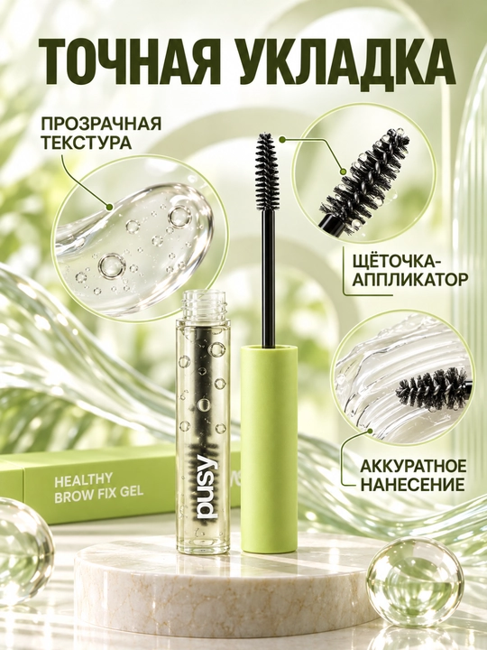 Гель-фиксатор для бровей Pusy