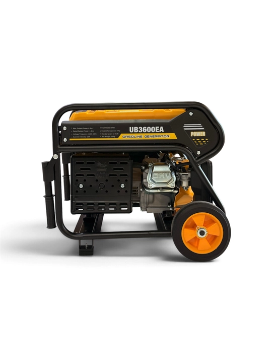 Бензиновый генератор Ubay UB-3600EA, 3,5 кВт, 220 В