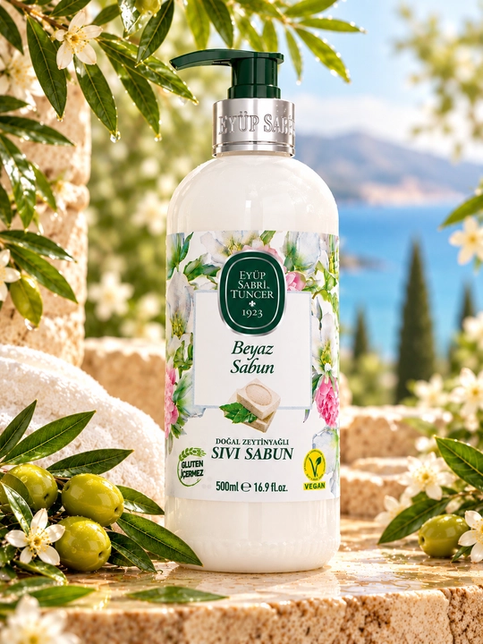 Suyuq sovun tabiiy zaytun yog‘li Eyüp Sabri Tuncer, 500 ml
