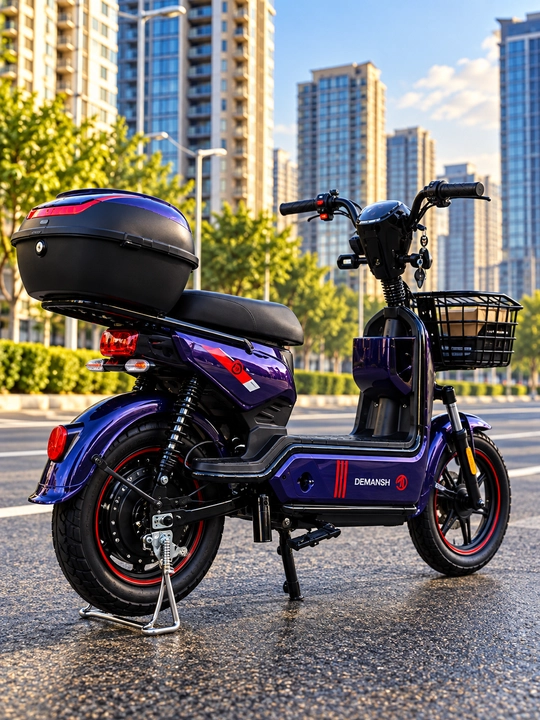 DEMANSH 2010 14 карманов электротрицикл 500W, 48V 20Ah, 55 км/ч, 60 км, 2-местный