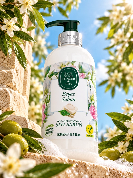 Suyuq sovun tabiiy zaytun yog‘li Eyüp Sabri Tuncer, 500 ml