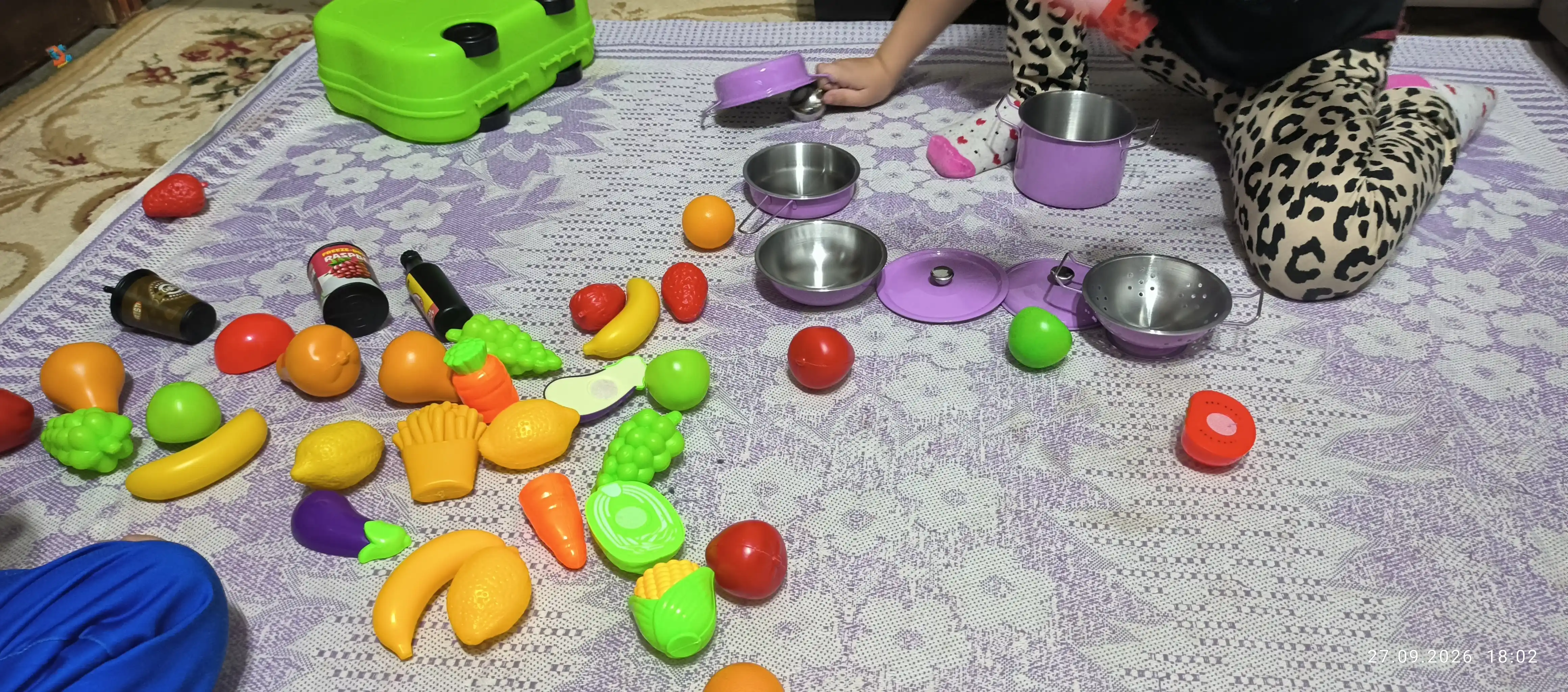 Детский игровой набор посуды Kuromi Kitchen Supplies 988-C55
