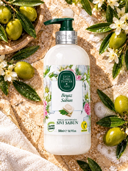 Suyuq sovun tabiiy zaytun yog‘li Eyüp Sabri Tuncer, 500 ml