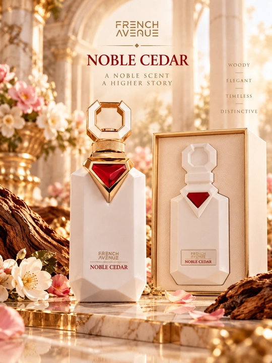 Parfyumlangan suv FRENCH AVENUE NOBLE CEDAR — 100 ml - 