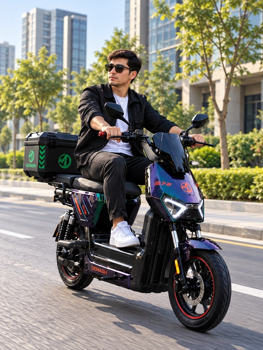 DEMANSH 072 Z.M mash 500W, 72V 20Ah, 55 km/soat, 60 km masofa, 2 kishilik - 