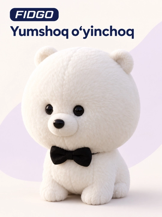 FIDGO yumshoq o‘yinchoq, turli ko‘rinishlar - 