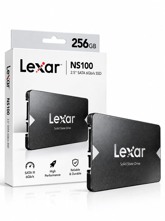 Lexar NS100 256GB — быстрый и надежный SSD - 