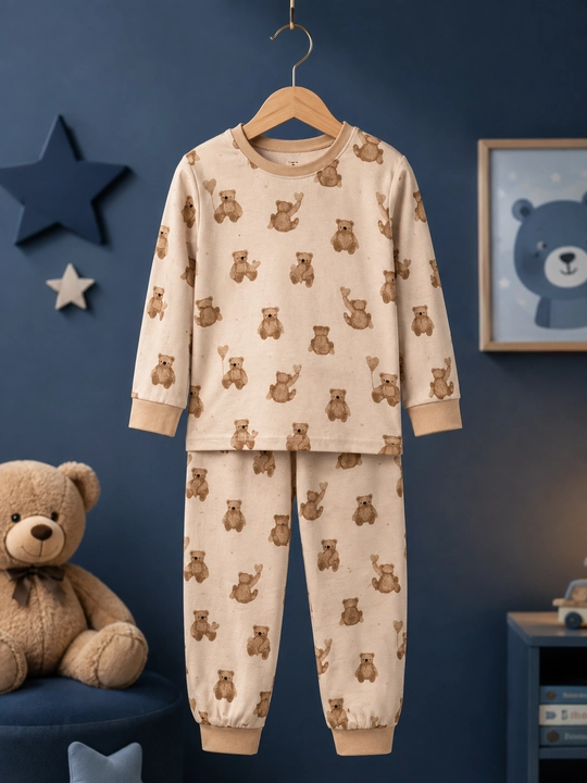 Пижама для мальчика, для садика, пижама с тракторами, 2-4-6 лет